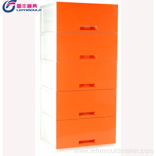 modern design plastic drawer cabinet mould